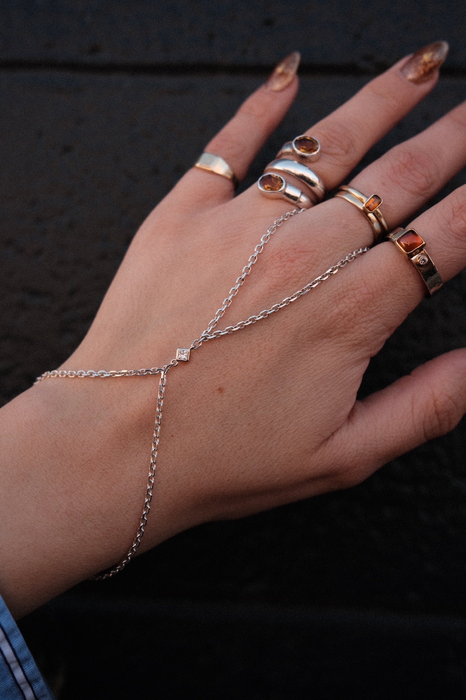 Custom Hand Chains | Solid Gold & Sterling Silver | LOVE SARO