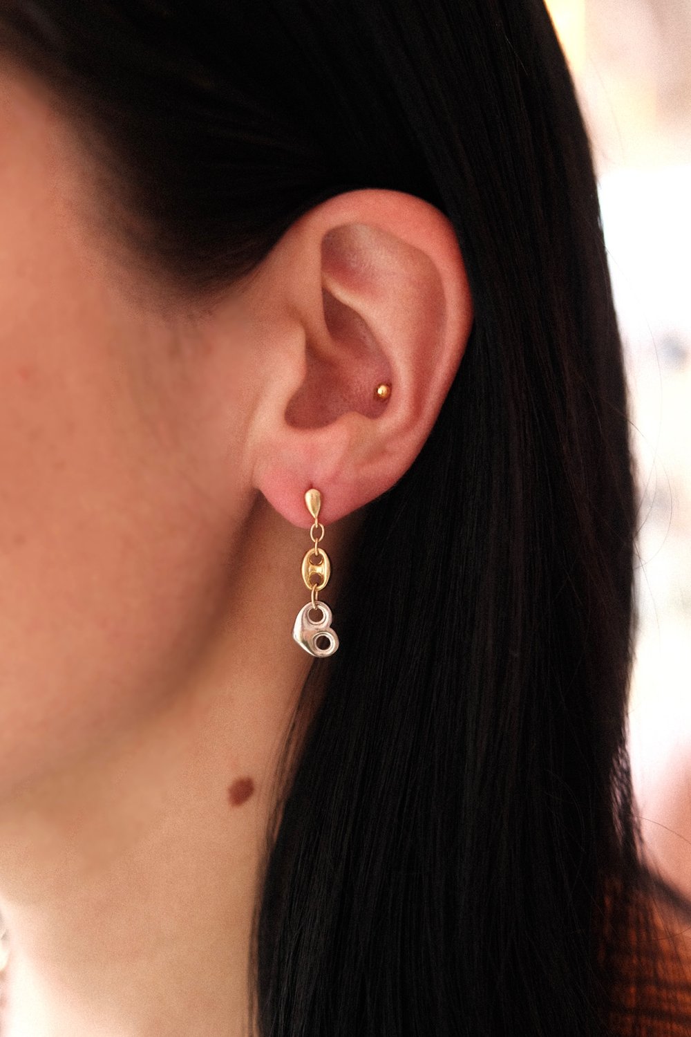 累積売上総額第１位【GUCCI★グッチ】ANCHOR&HEART DROP EARRING 累積売上第1位【GUCCI☆グッチ】ハートピアス (GUCCI/ピアス
